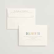 "Cheers And Beers" - Bridal Shower Invitations in Rainbow by Sara Hicks Malone - FREE Recipient Addressing