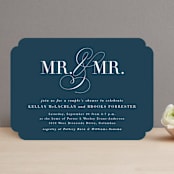 "Couple" - Bridal Shower Invitations in Night Sky by Lea Delaveris - Front