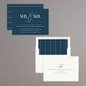 "Couple" - Bridal Shower Invitations in Night Sky by Lea Delaveris - Assembled