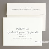 "Bubbles and Brews" - Bridal Shower Invitations in Midnight by Corinne Malesic - FREE Recipient Addressing