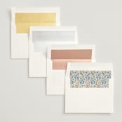 "paonne" - Bridal Shower Invitations in Peacock by Vera Lim - Envelope Liner Options