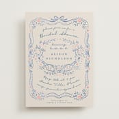 "Yay" - Bridal Shower Invitations in Jeans by Petra Kern - Front