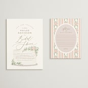 "Sweet Celebration" - Bridal Shower Invitations in Petal by Jennifer Postorino - Matching Enclosure Card
