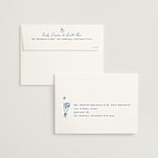"chomchom" - Bridal Shower Invitations in Royal by chocomocacino - FREE Recipient Addressing