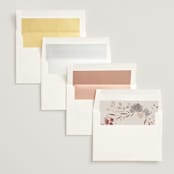 "Autumn Showers" - Bridal Shower Invitations in Maple Leaf by Nicoletta Savod - Envelope Liner Options