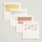 "wildflowers crest" - Bridal Shower Invitations in Flower Braid by Petra Kern - Envelope Liner Options