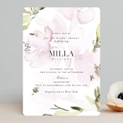 "Florista Modernista" - Bridal Shower Invitations in Petal by Petra Kern - Front