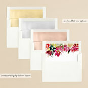 "Magic Flowers" - Bridal Shower Invitations in Petal by Lori Wemple - Envelope Liner Options