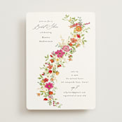 "Pretty Vine" - Bridal Shower Invitations in Tropical by Susan Moyal - Front