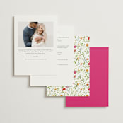 "Pretty Vine" - Bridal Shower Invitations in Tropical by Susan Moyal - Back of Card Options