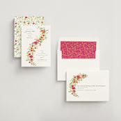"Pretty Vine" - Bridal Shower Invitations in Tropical by Susan Moyal - Assembled