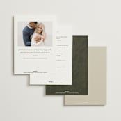"poetique" - Bridal Shower Invitations in Autumn by Kate Ahn - Back of Card Options