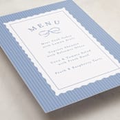"Dorothy" - Baby Shower Bar Signs in Cornflower by Erin L. Wilson - Detail