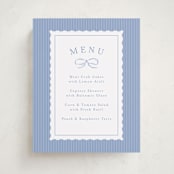 "Dorothy" - Baby Shower Bar Signs in Cornflower by Erin L. Wilson - Front