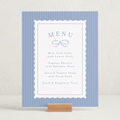 "Dorothy" - Baby Shower Bar Signs in Cornflower by Erin L. Wilson - In Use