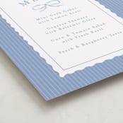 "Dorothy" - Baby Shower Bar Signs in Cornflower by Erin L. Wilson - Detail