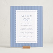 "Dorothy" - Baby Shower Bar Signs in Cornflower by Erin L. Wilson - In Use