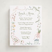 "Locally Grown Sketch" - Baby Shower Bar Signs in Meadow by Jenna Holcomb - Front