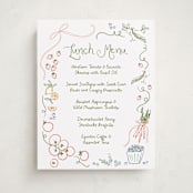 "Locally Grown Sketch" - Baby Shower Bar Signs in Meadow by Jenna Holcomb - Front