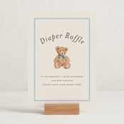 "Antique Teddy Bear" - Baby Shower Party Signs in Frost by Becky Nimoy - In Use