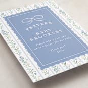 "Dorothy" - Baby Shower Party Signs in Cornflower by Erin L. Wilson - Detail