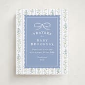"Dorothy" - Baby Shower Party Signs in Cornflower by Erin L. Wilson - Front