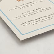 "Antique Teddy Bear" - Baby Shower Party Signs in Frost by Becky Nimoy - Detail