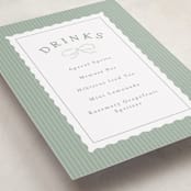 "Dorothy" - Baby Shower Party Signs in Cornflower by Erin L. Wilson - Detail