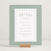 "Dorothy" - Baby Shower Party Signs in Cornflower by Erin L. Wilson - In Use
