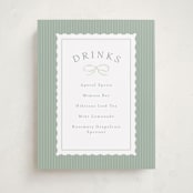 "Dorothy" - Baby Shower Party Signs in Cornflower by Erin L. Wilson - Front