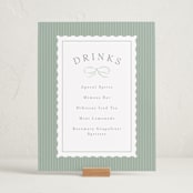 "Dorothy" - Baby Shower Party Signs in Cornflower by Erin L. Wilson - In Use
