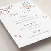 "Locally Grown Sketch" - Baby Shower Party Signs in Meadow by Jenna Holcomb - Detail