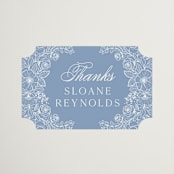 "Wild Roses" - Bridal Shower Favor Stickers in Nova by Kristen Smith - Front