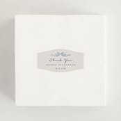 "Yay" - Bridal Shower Favor Stickers in Jeans by Petra Kern - In Use