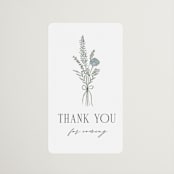 "Botanical" - Bridal Shower Favor Stickers in Garden by Kelly Schmidt - Front