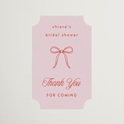 "Celebrate" - Bridal Shower Favor Stickers in Resort by Kelly Schmidt - Front