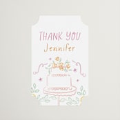 "A Brunch" - Bridal Shower Favor Stickers in Margarita by Petra Kern - Front