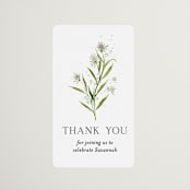 "Aveline" - Bridal Shower Favor Stickers in Diamond by Kate Ahn - Front