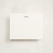 "Collegiate" - Business Stationery in Cadet Blue by Megan Davis - Front