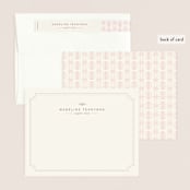 "Mina Beleza" - Business Stationery in Carnation by chocomocacino - Assembled