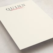 "In Style" - Business Stationery in Watermelon by Hooray Creative - Detail