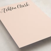 "Name To Remember" - Business Stationery in Midnight by Hooray Creative - Detail