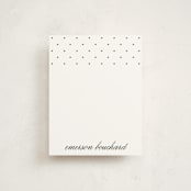 "Swiss Dot" - Business Stationery in Domino by Olivia Raufman - Front