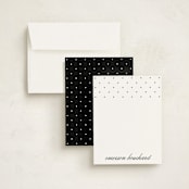 "Swiss Dot" - Business Stationery in Domino by Olivia Raufman - Assembled
