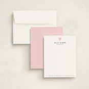 "Have A Heart" - Business Stationery in Rose by Sarah Wrede - Assembled