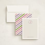 "Playful Frame" - Business Stationery in Lilac by Iwona K - Assembled