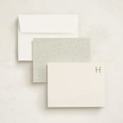 "Initial" - Business Stationery in Soft Mint by Jessica Yeo - Assembled