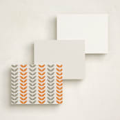 "A Bold Impression" - Business Stationery in Tangerine by amanda cunningham - Back of Card Options