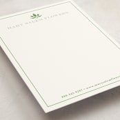 "Abstract Bloom" - Business Stationery in Grass by amanda cunningham - Detail