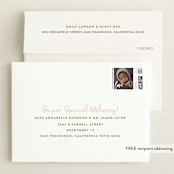 "Signature" - Birth Announcement Thank You Cards in Blossom by Up Up Creative - FREE Recipient Addressing